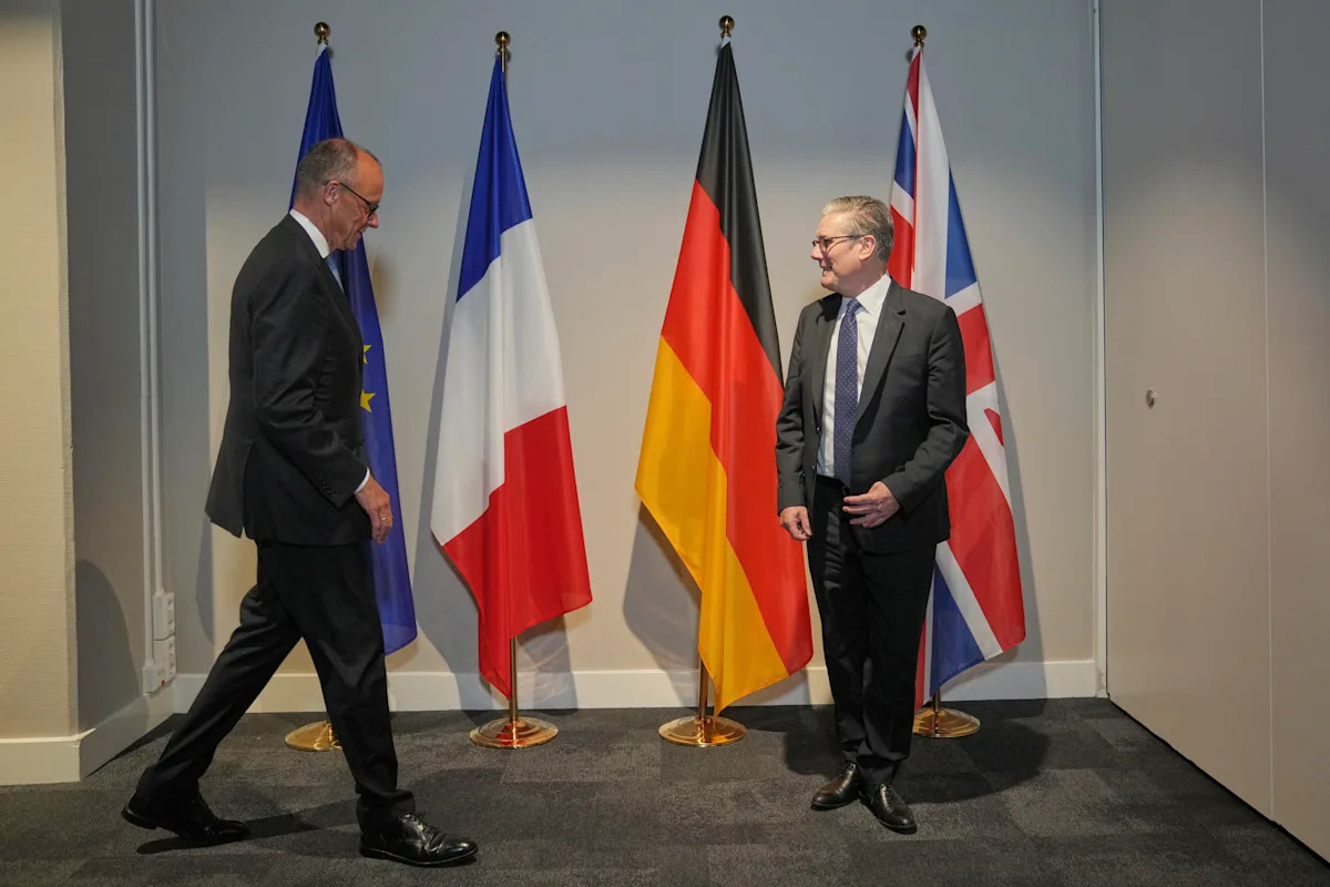 Líderes del Reino Unido y Alemania para firmar un tratado sobre defensa, comercio y migración