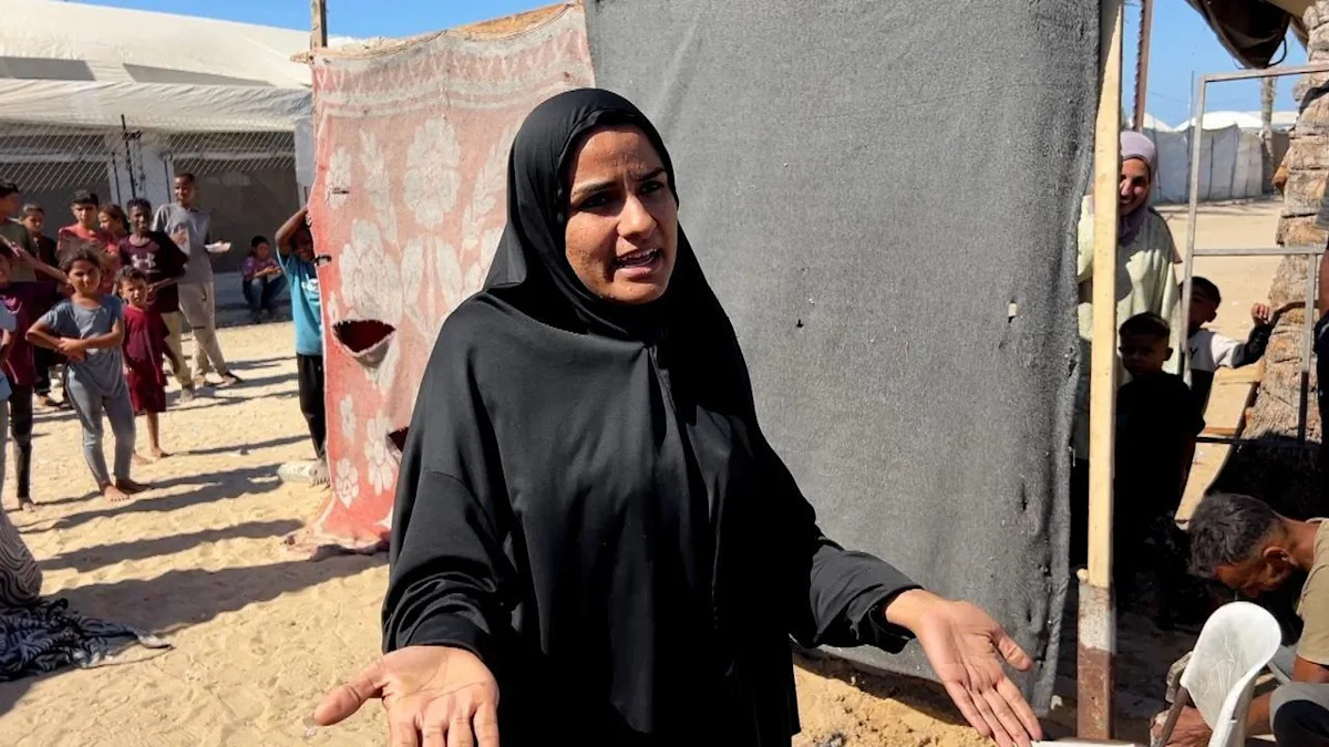 Gazans cuentan condiciones terribles en la zona humanitaria israelí