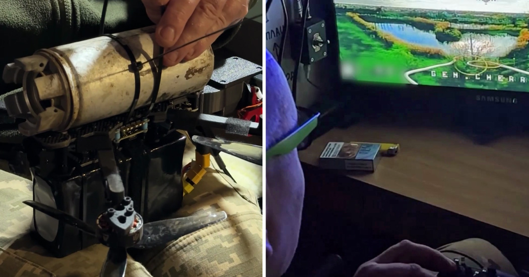 Un día en el corazón de una operación ucraniana con drones Un día en el corazón de una operación ucraniana con drones